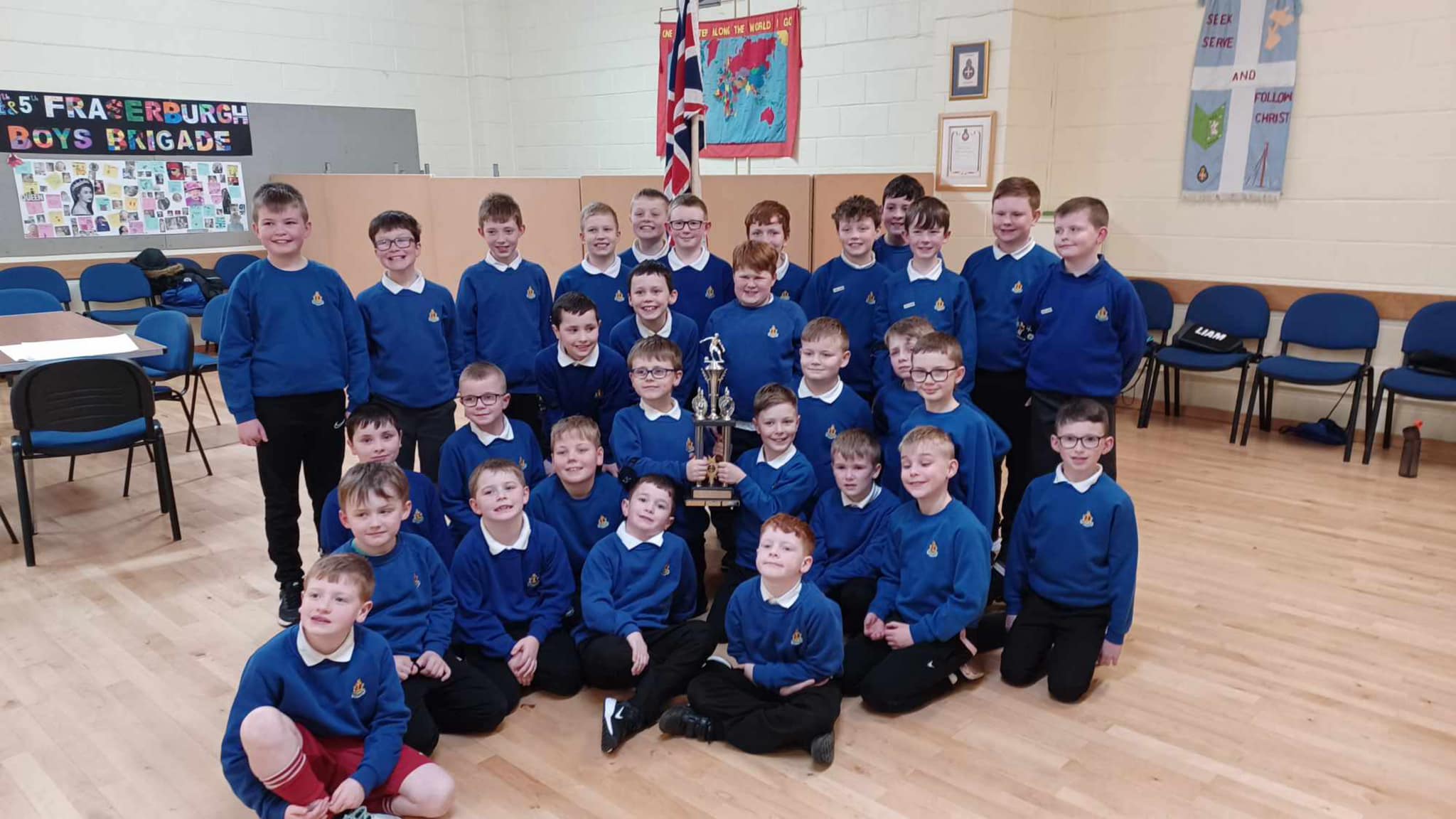 SYD NEWLANDS TROPHY 4th FRASERBURGH Buchan Battalion Boys' Brigade